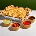 Catering Poppadoms with Chutneys & Pickle