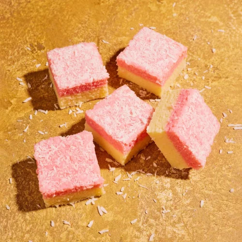Pink Coconut Barfi