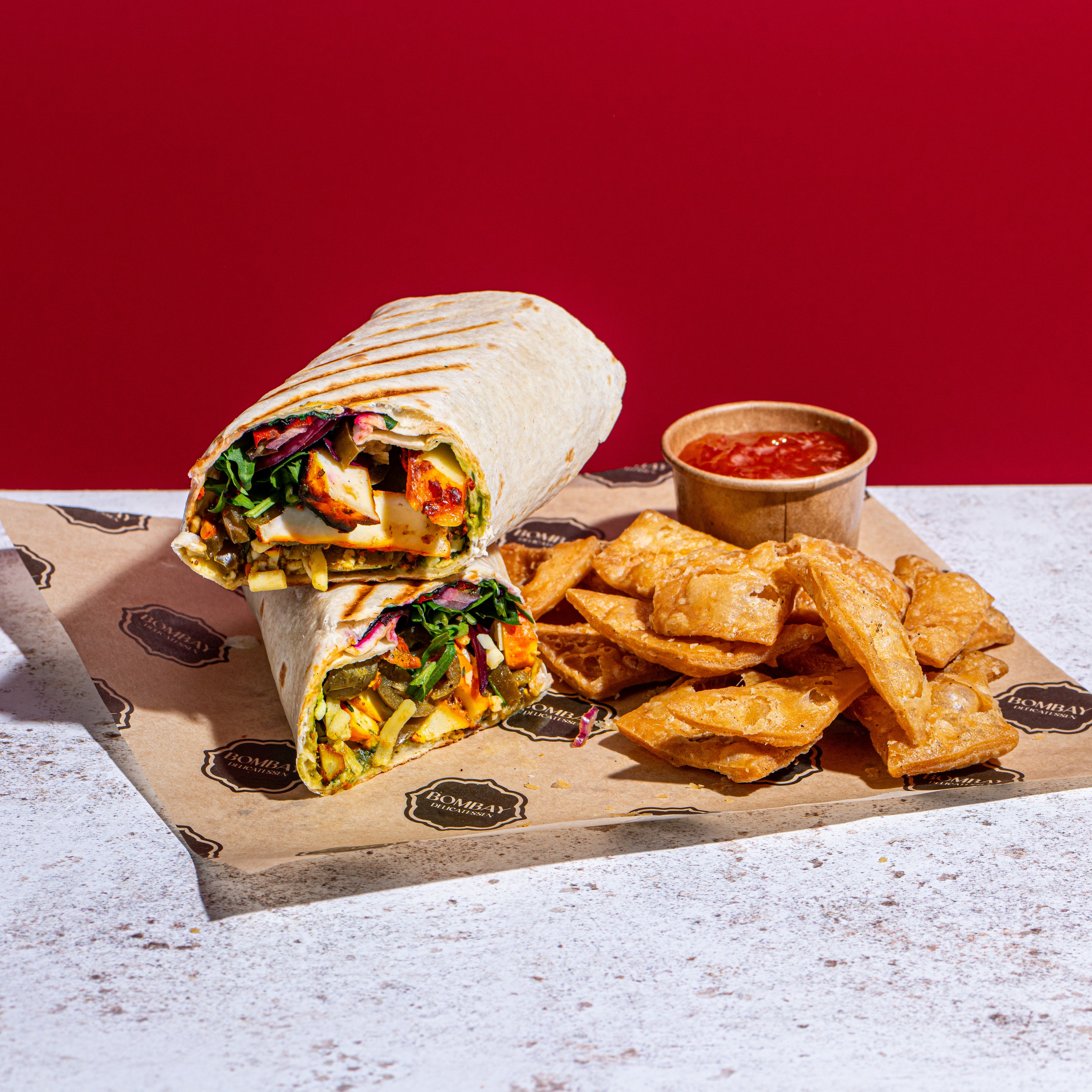 Paneer Tikka Wrap