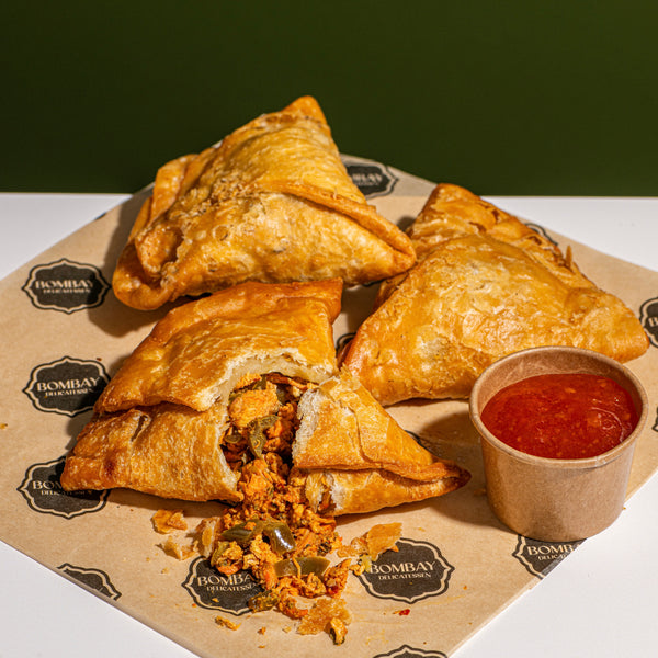 Buffalo Chicken Tikka Samosa