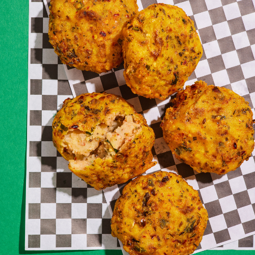 Spinach Potato Tikki