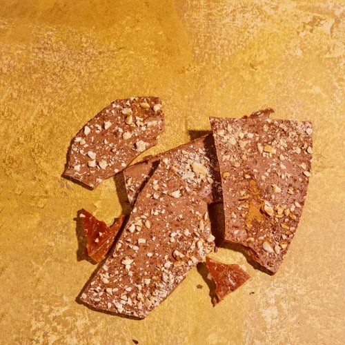 Milk Choc, Hazelnut & Cinnamon Bark