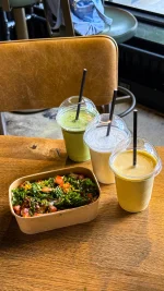 Who else is tired of the heatwave?🥵

You can get any Street Food & Lassi for just £9‼️

Choose between:
🥭Mango Lassi
🌿Matcha Lassi 
🥥Coconut Lassi

🌶️Papri/Samosa/Aloo Tikki/Chicken Chaat
🍜Bombay Bhel Puri
🧅Pani Puri
🍔Bombay Vada Pav
🥘Chole Bhature
🥪Masala Keema Toastie

#bombaydeli #mangolassi #lassi #streetfood #indianstreetfood #indianfood #foodie #nottinghamfood #nottingham